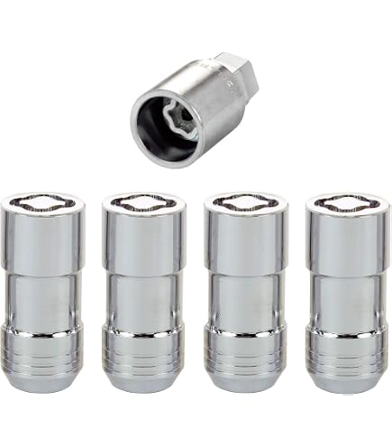 McGard 24216 Black Cone Seat Wheel Locks (M14X1.5 Thread Size
